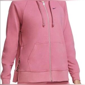 Nike Women's Full-Zip Pink Hoodie